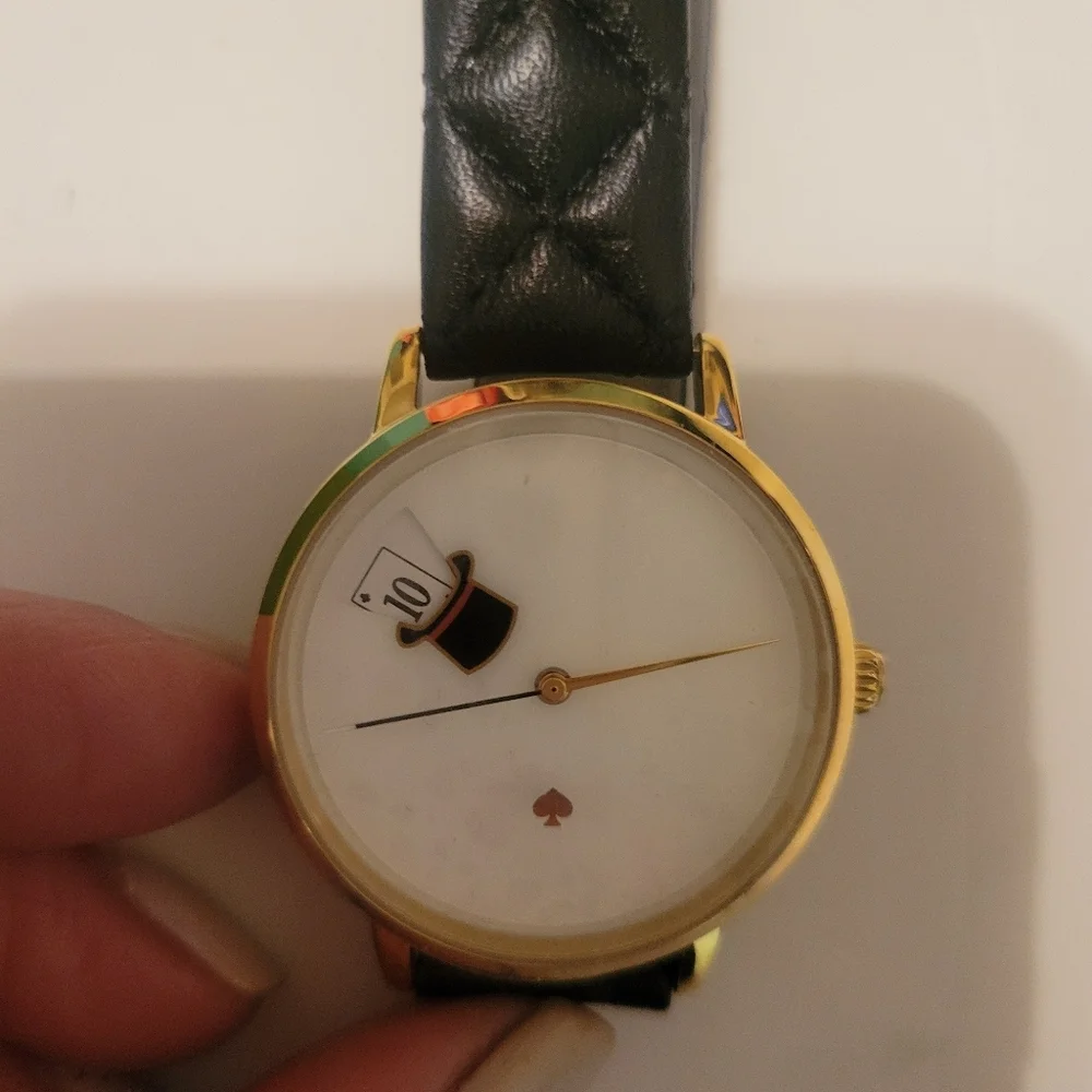 Kate Spade Magic Hat Metro Watch Like New‎ Collectible Minimalist Career